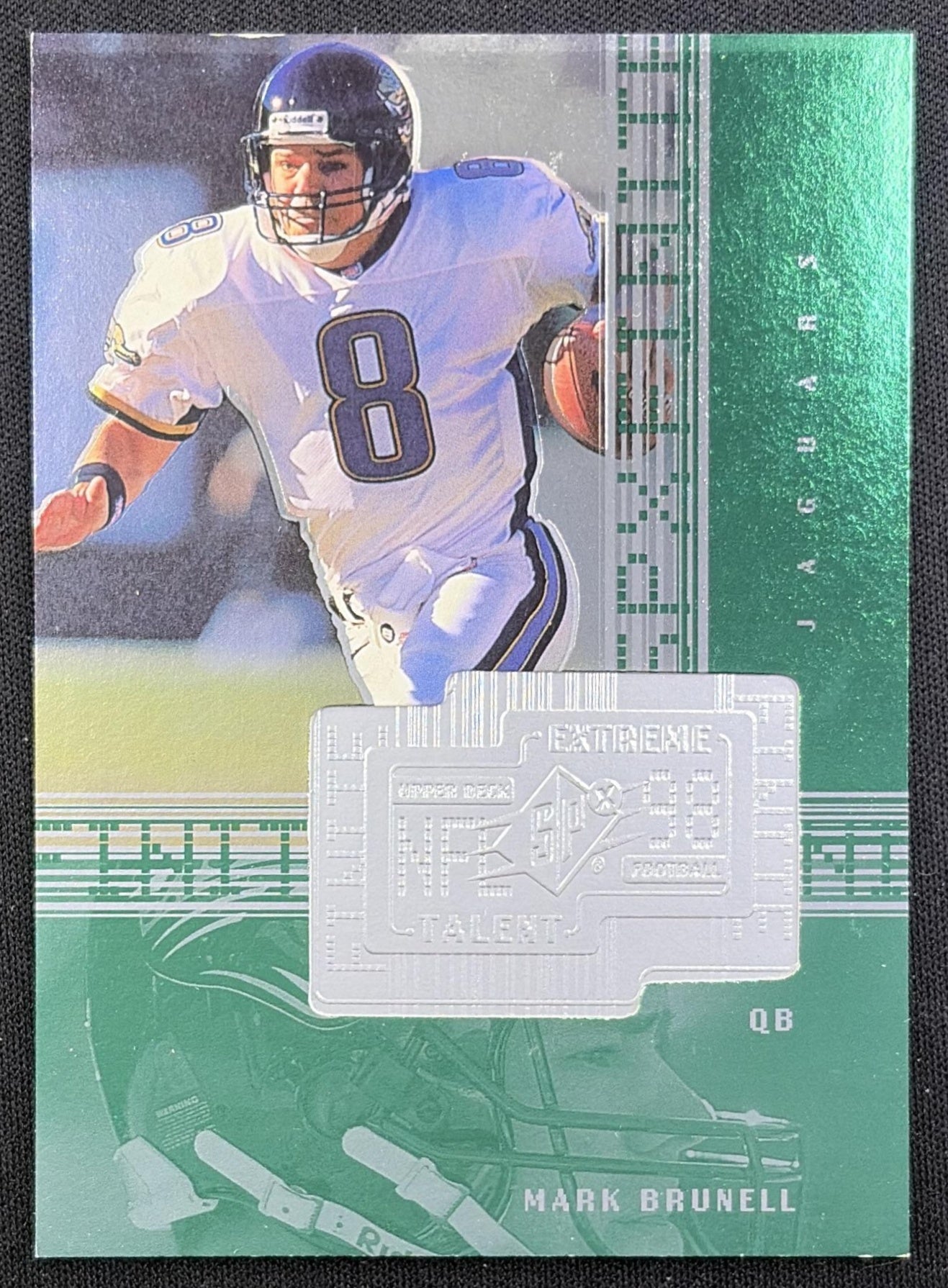 Mark Brunell 1998 SPx Finite /7200 Jaguars