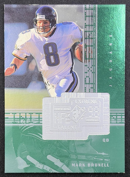 Mark Brunell 1998 SPx Finite /7200 Jaguars