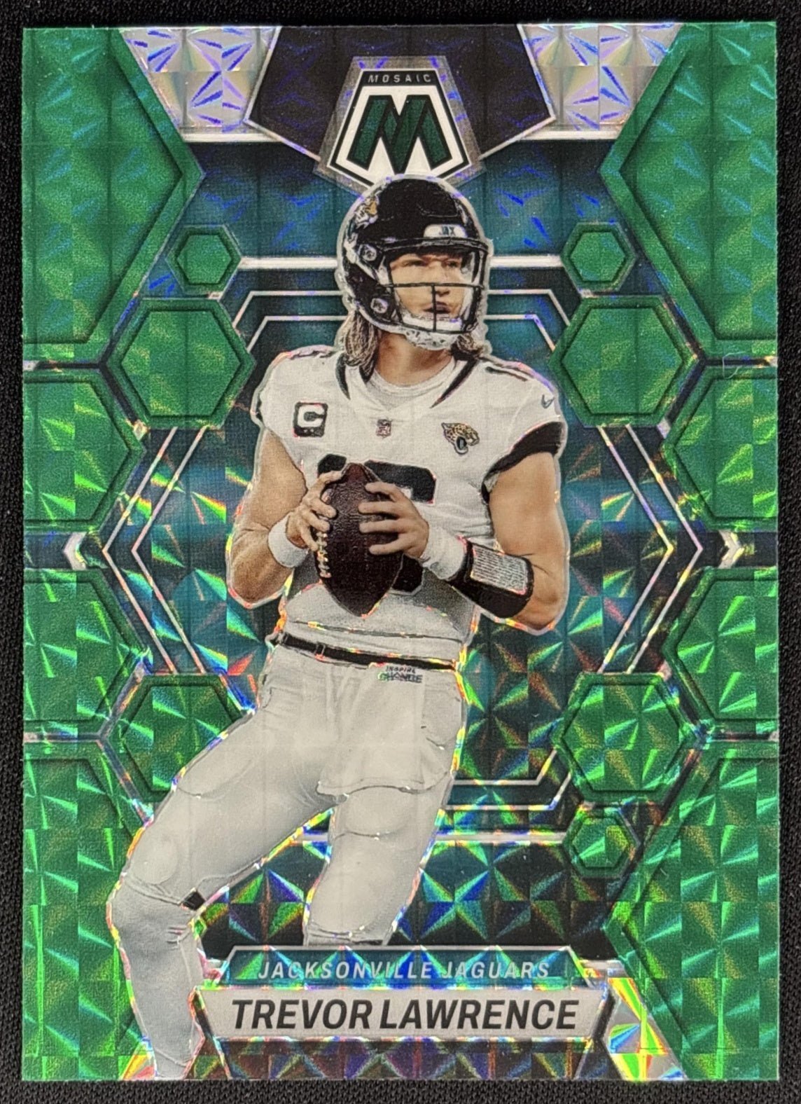Trevor Lawrence 2023 Panini Mosaic Green Mosaic Jaguars Sports Trading Cards