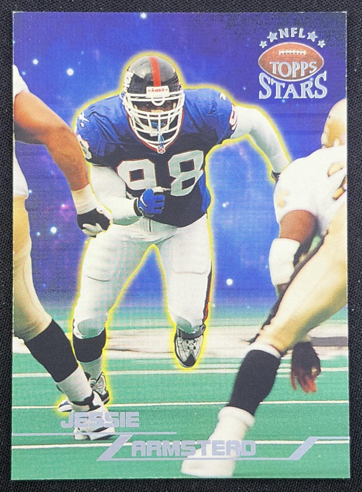 Jessie Armstead 1998 Topps Stars Silver Star /3999 Giants New York Giants