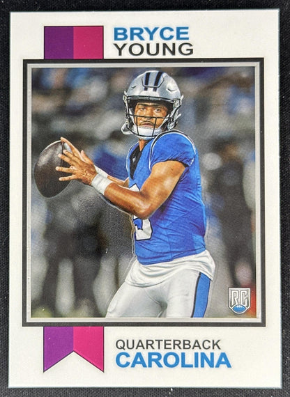 Bryce Young 2023 Topps Composite 1973 Football Panthers front