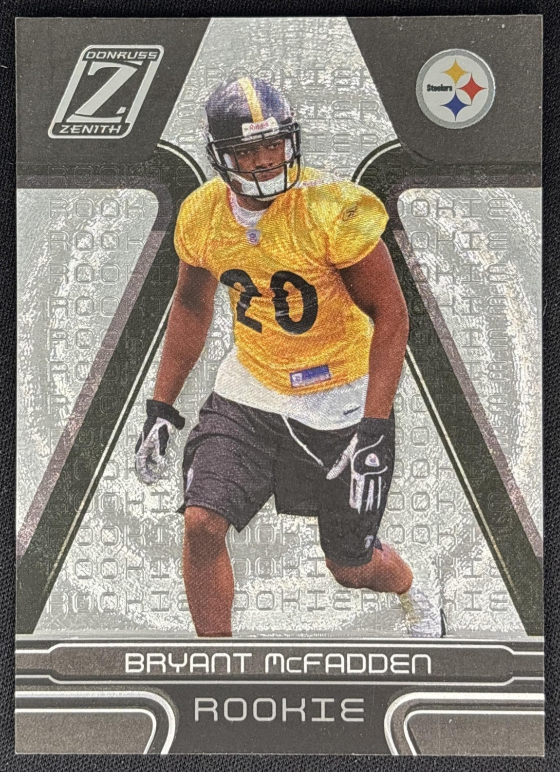 Bryant McFadden 2005 Donruss Zenith /999 Steelers front