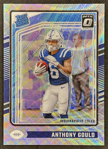 Anthony Gould 2024 Panini Donruss Optic Wave /300 Colts Default Title Sports Trading Cards