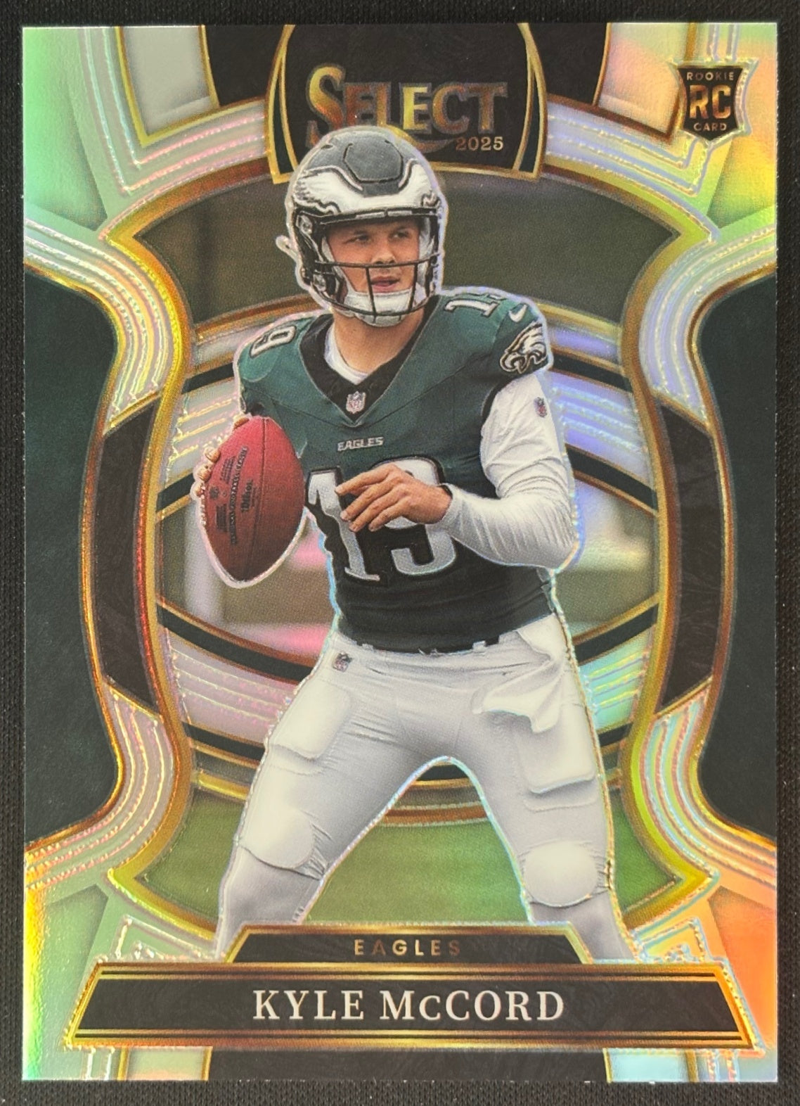 Kyle McCord 2025 Panini Select Concourse Silver Prizm Eagles Default Title Sports Trading Cards