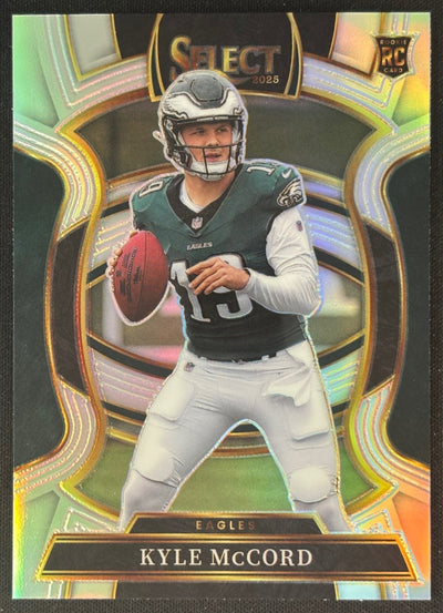 Kyle McCord 2025 Panini Select Concourse Silver Prizm Eagles Default Title Sports Trading Cards