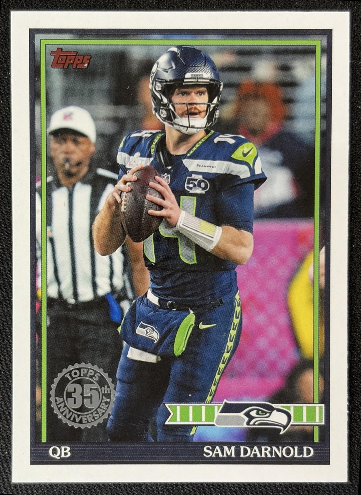 Sam Darnold 2026 Topps 1991 Seahawks front