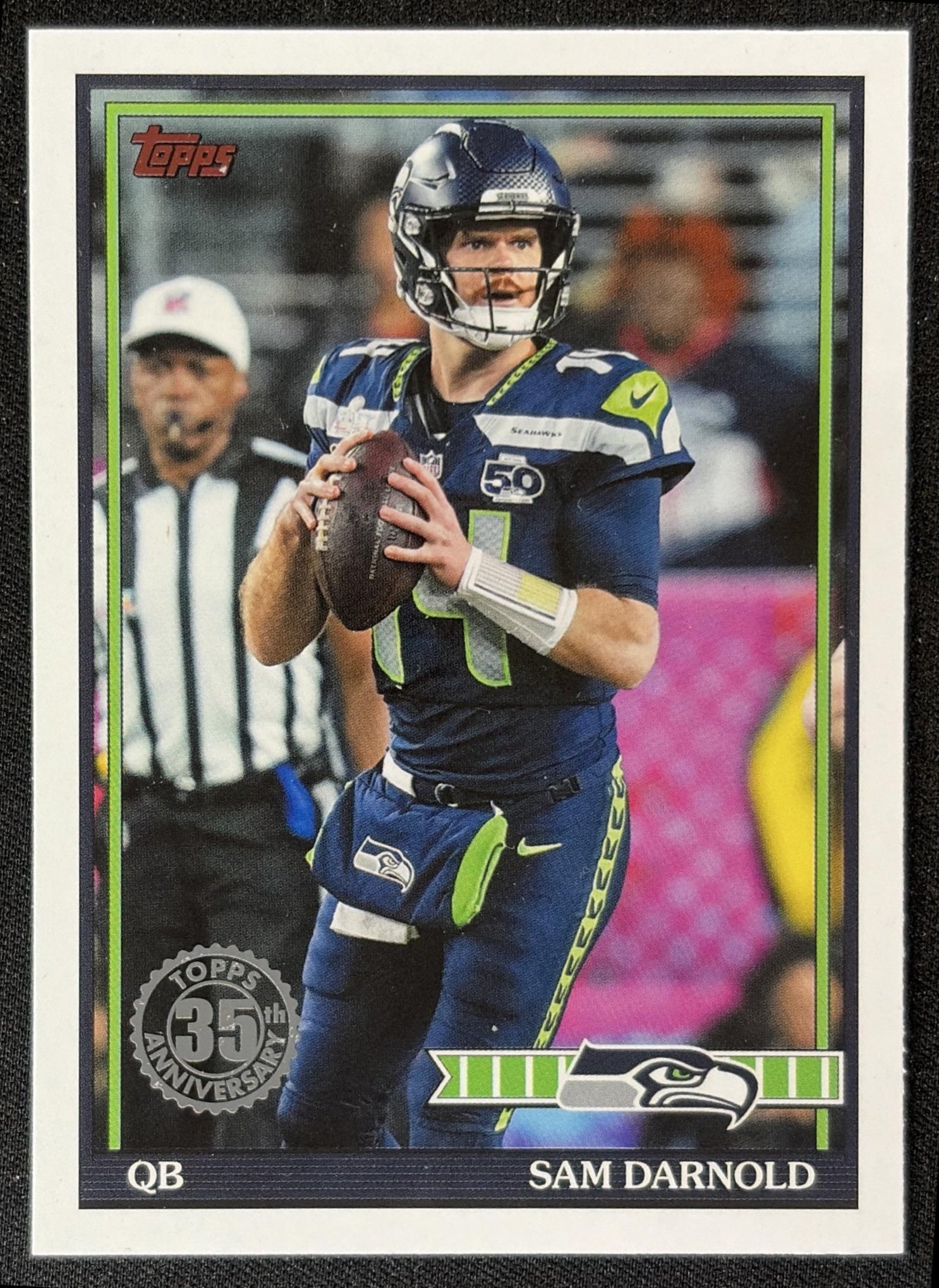 Sam Darnold 2026 Topps 1991 Seahawks front