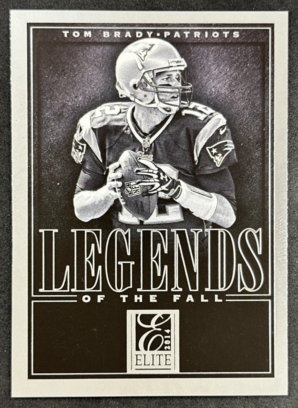 Tom Brady 2014 Panini Elite Legends of the Fall Patriots