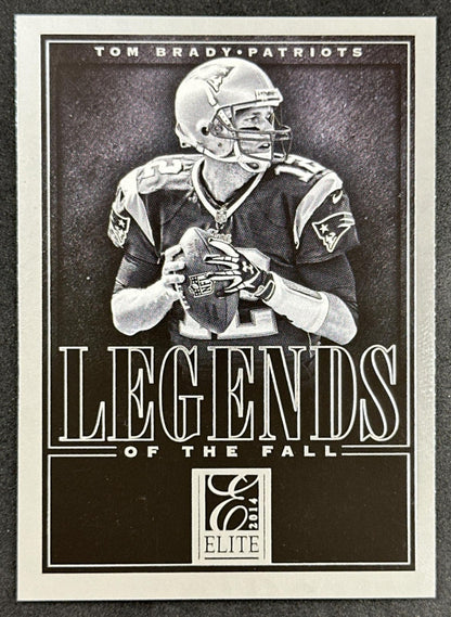 Tom Brady 2014 Panini Elite Legends of the Fall Patriots
