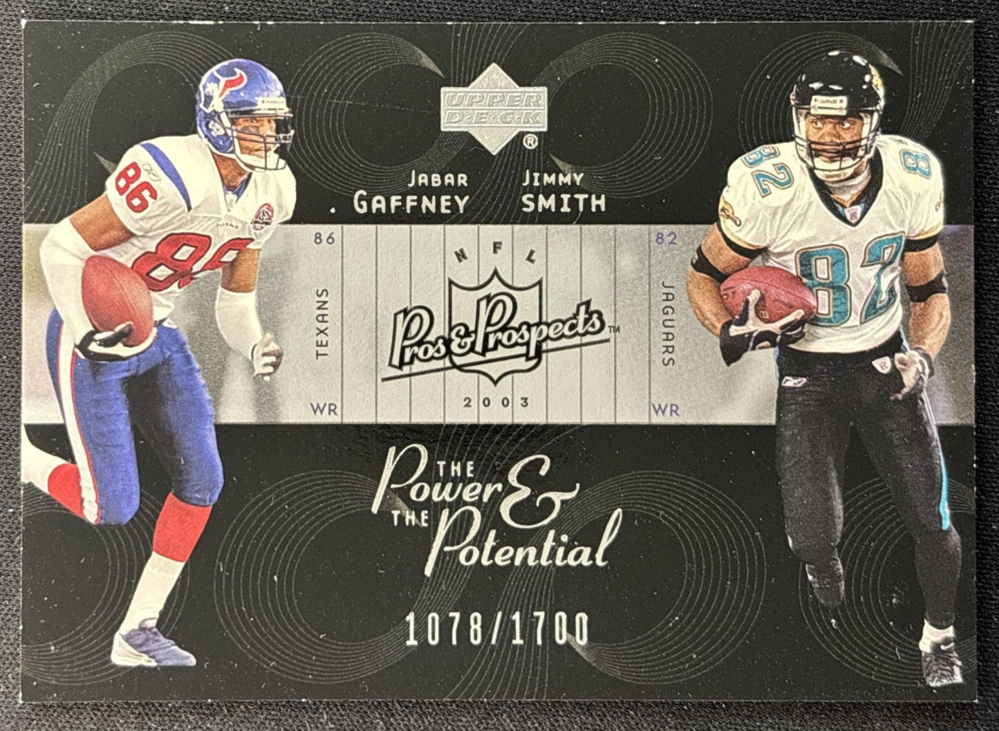Jabar Gaffney Jimmy Smith 2003 Pros & Prospects The Power and Potential /1700 Cowboys