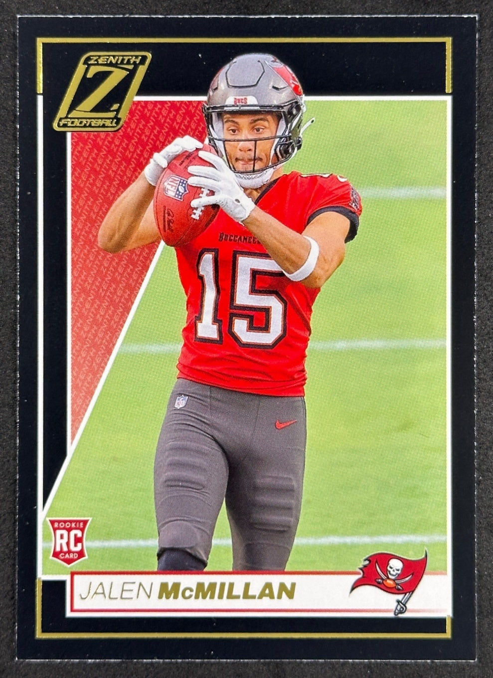 Jalen McMillan 2024 Zenith Rookie Buccaneers Sports Trading Card