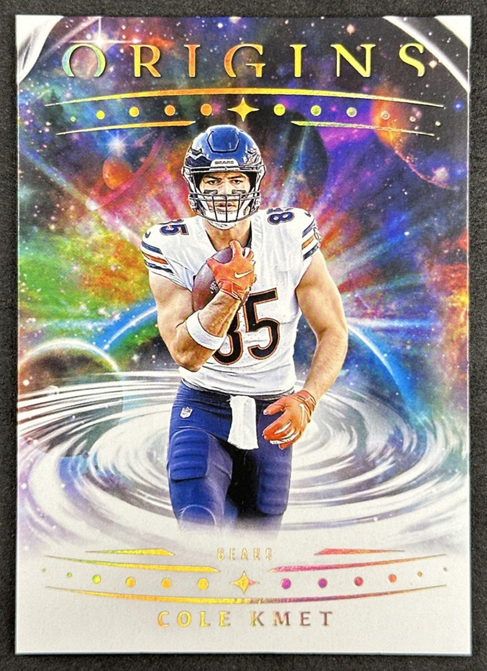 Cole Kmet 2025 Panini Origins Bears front sports trading card