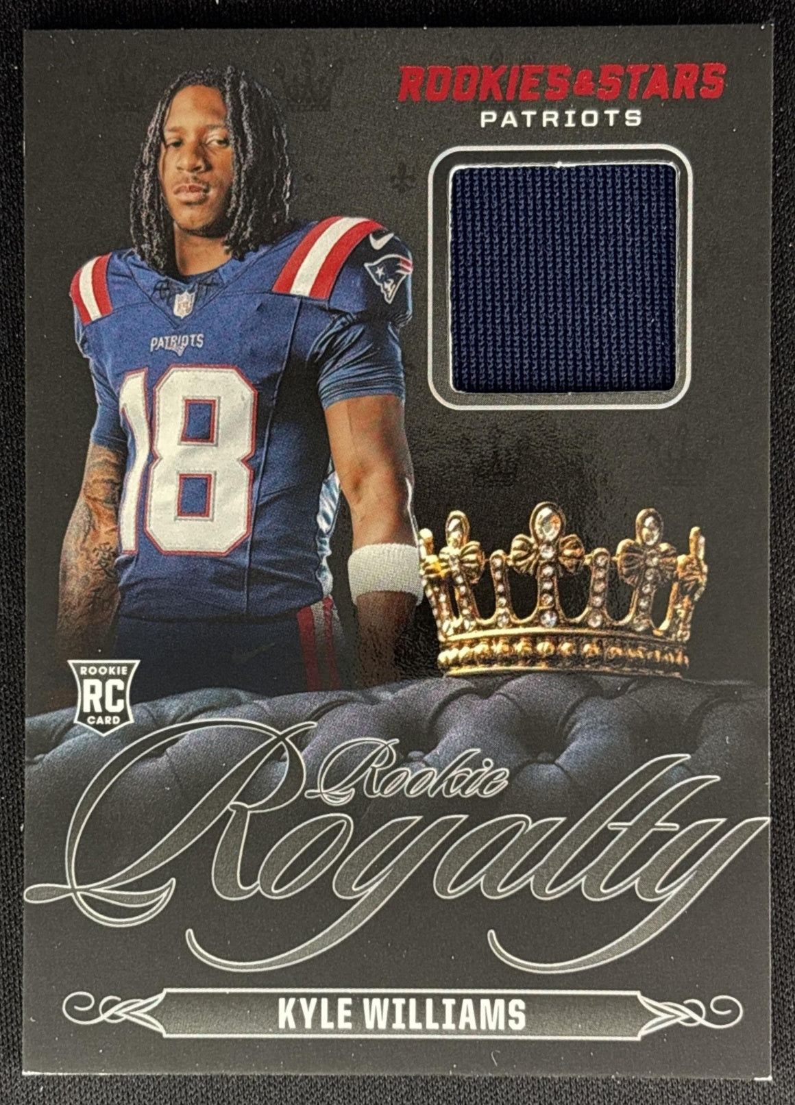 Kyle Williams 2025 Panini Rookies & Stars Rookie Royalty Patriots Sports Trading Cards