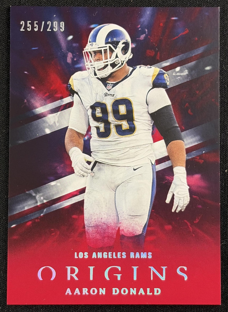 Aaron Donald 2018 Panini Origins Red /299 Rams