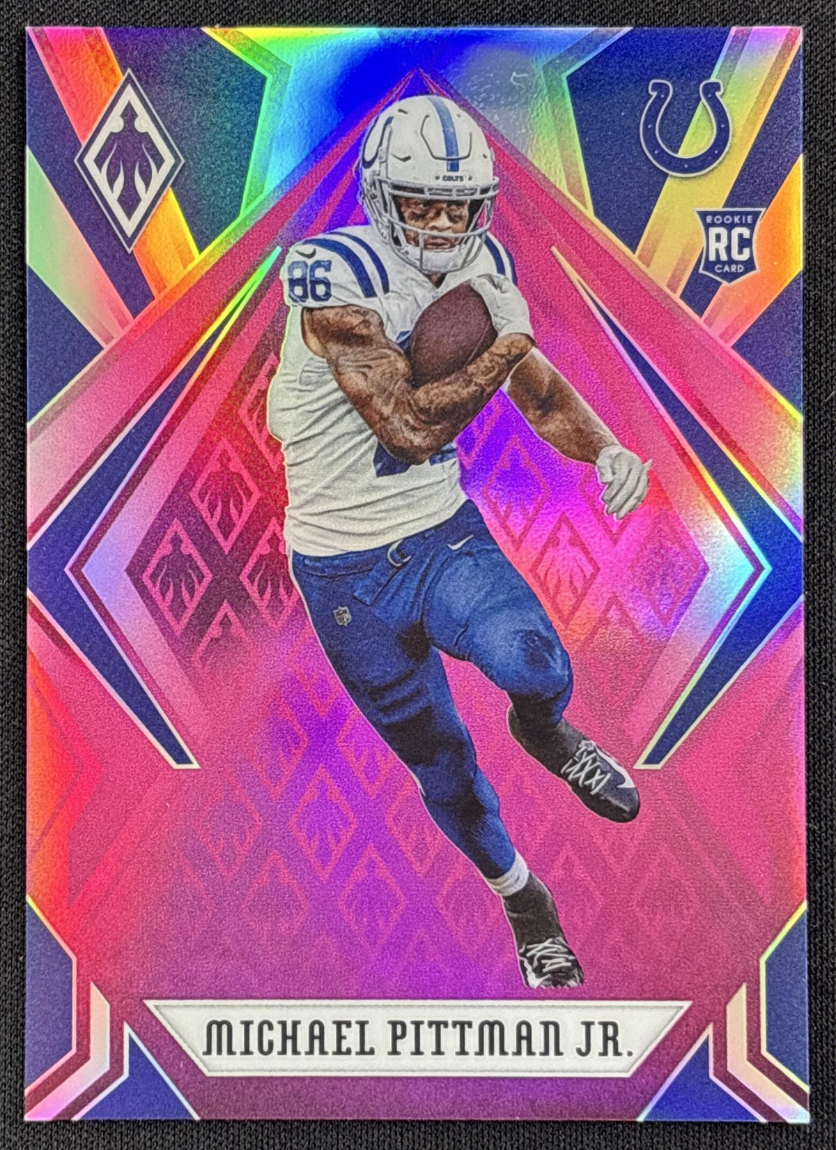 Michael Pittman Jr. 2020 Panini Phoenix Pink /199 Colts