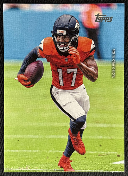 Jaylen Waddle 2026 Topps True Photo Variation Broncos