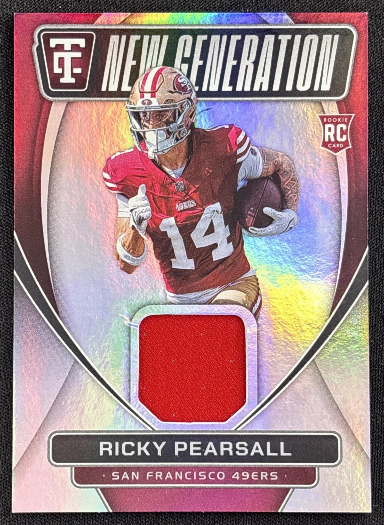 Ricky Pearsall 2024 Panini Totally Certified New Generation Jerseys 49ers
