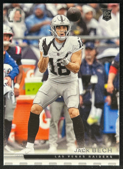 Jack Bech 2025 PhotoGenic Rookies Raiders Sports Trading Cards