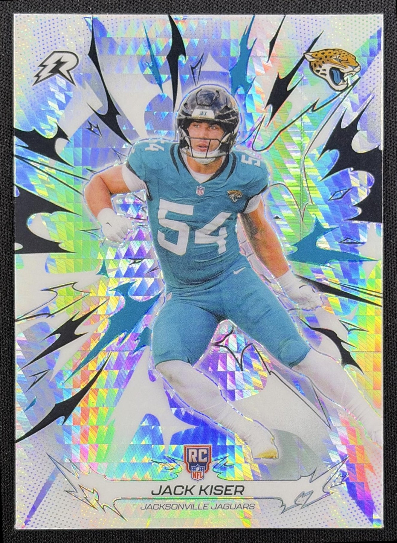 Jack Kiser 2025 Topps Resurgence Prism Refractor Jaguars