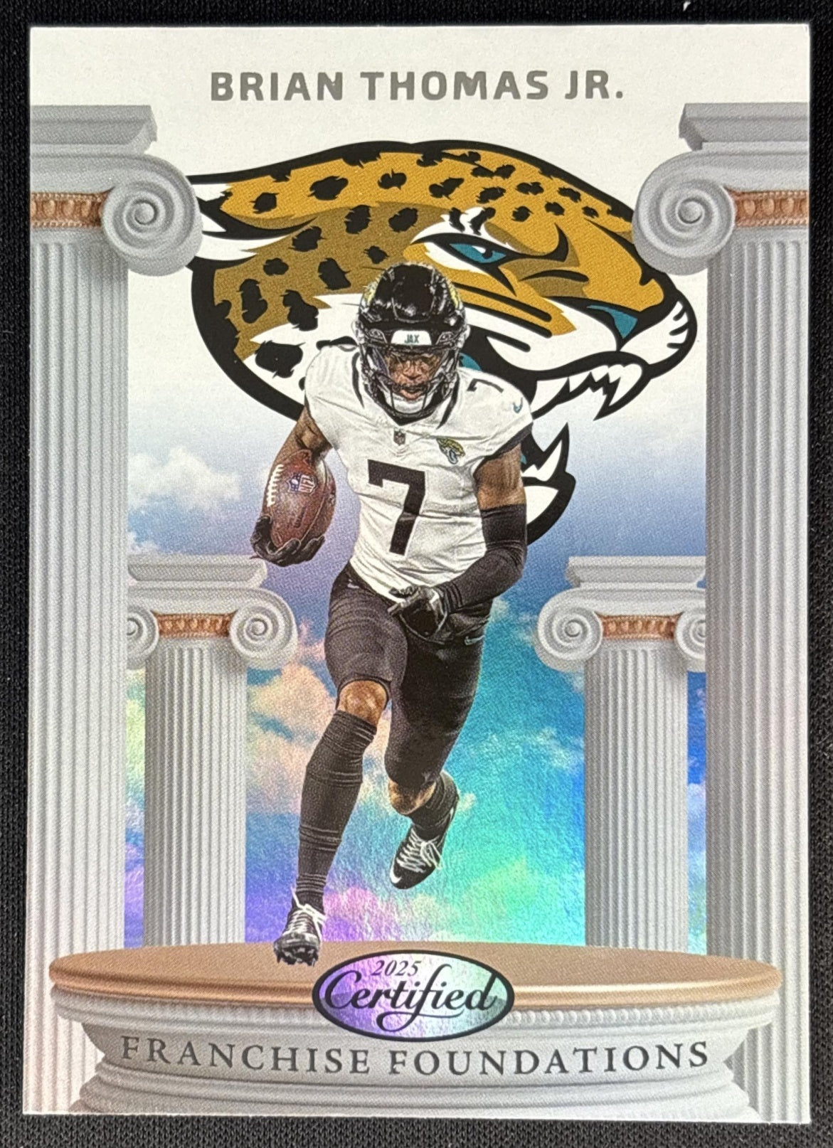 Brian Thomas Jr. 2025 Panini Certified Franchise Foundations