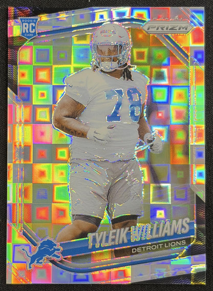 Tyleik Williams 2025 Panini Prizm Pandora /400 Lions