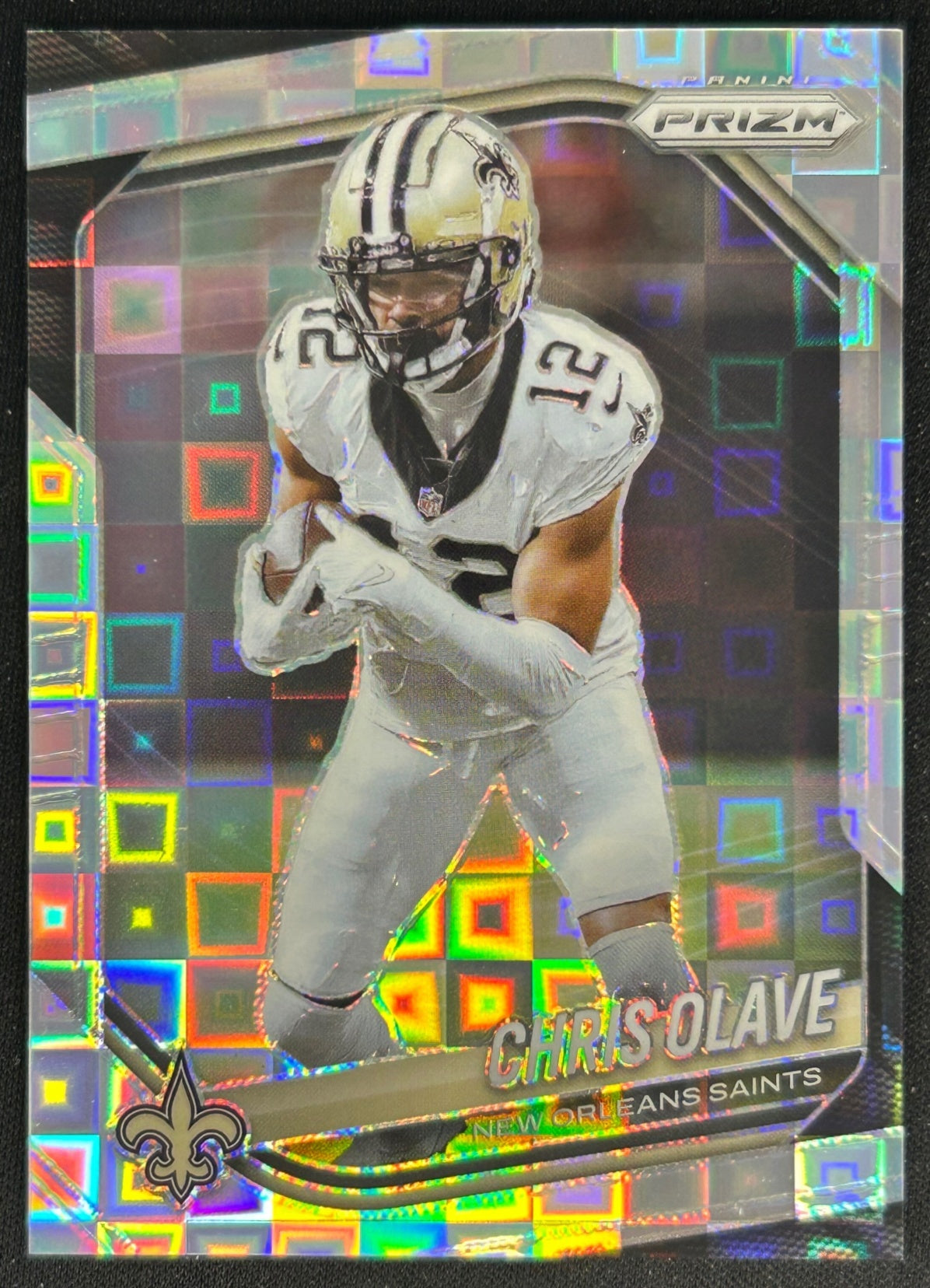 Chris Olave 2025 Panini Prizm Pandora /400 Saints Sports Trading Cards