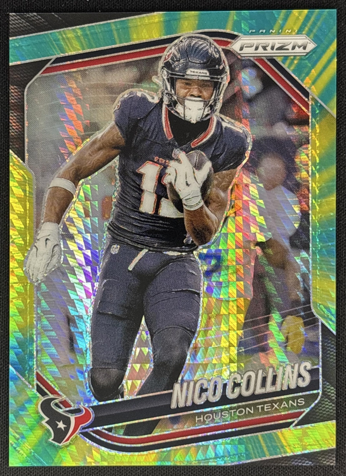 Nico Collins 2025 Panini Prizm Hyper /200 Texans Sports Trading Cards