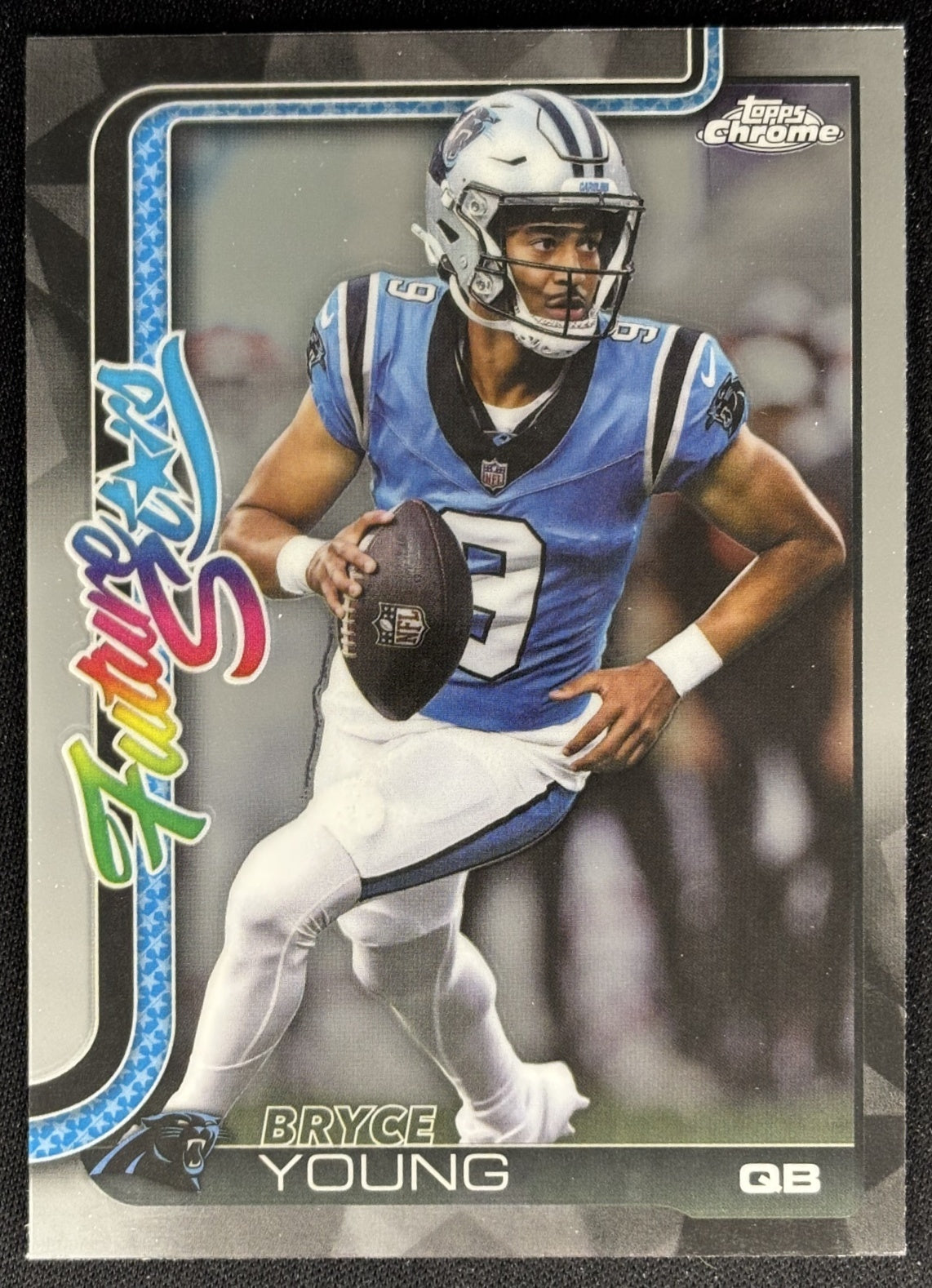 Bryce Young 2025 Topps Chrome Future Stars Panthers Sports Trading Cards