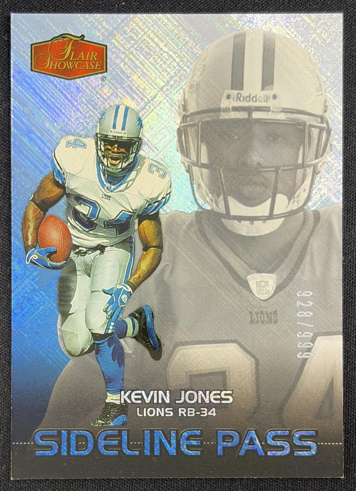 Kevin Jones 2006 Fleer Flair Showcase /999 Lions