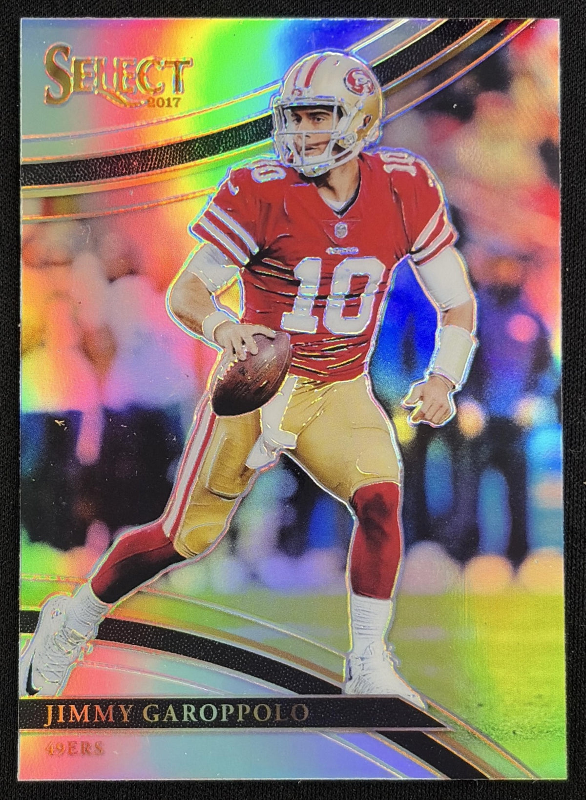 Jimmy Garoppolo 2017 Panini Select Silver 49ers - Front