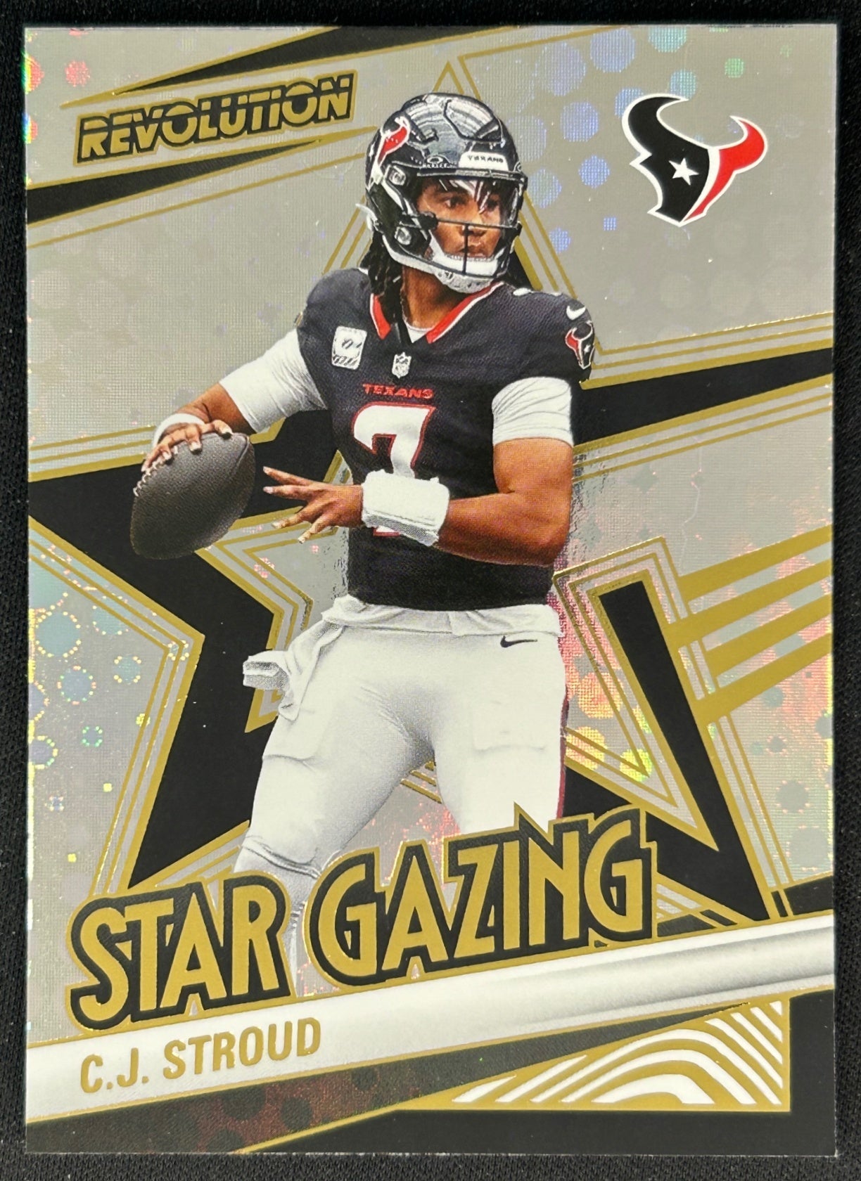 C.J. Stroud 2025 Panini Revolution Star Gazing Texans Sports Trading Cards
