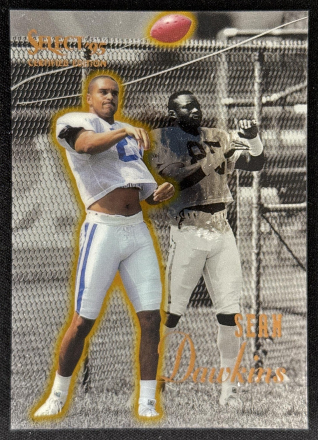 Sean Dawkins 1995 Pinnacle Select Certified Colts