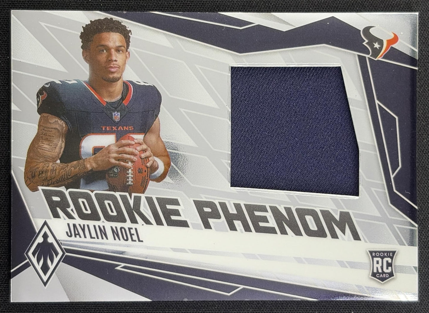 Jaylin Noel 2025 Panini Phoenix Rookie Phenom Jersey /699 Texans