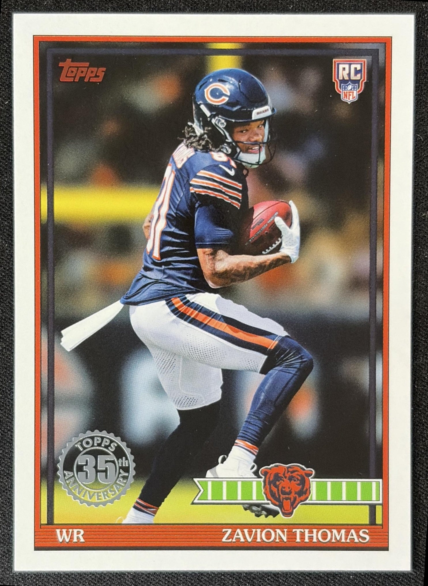 Zavion Thomas 2026 Topps 1991 Rookie Bears front