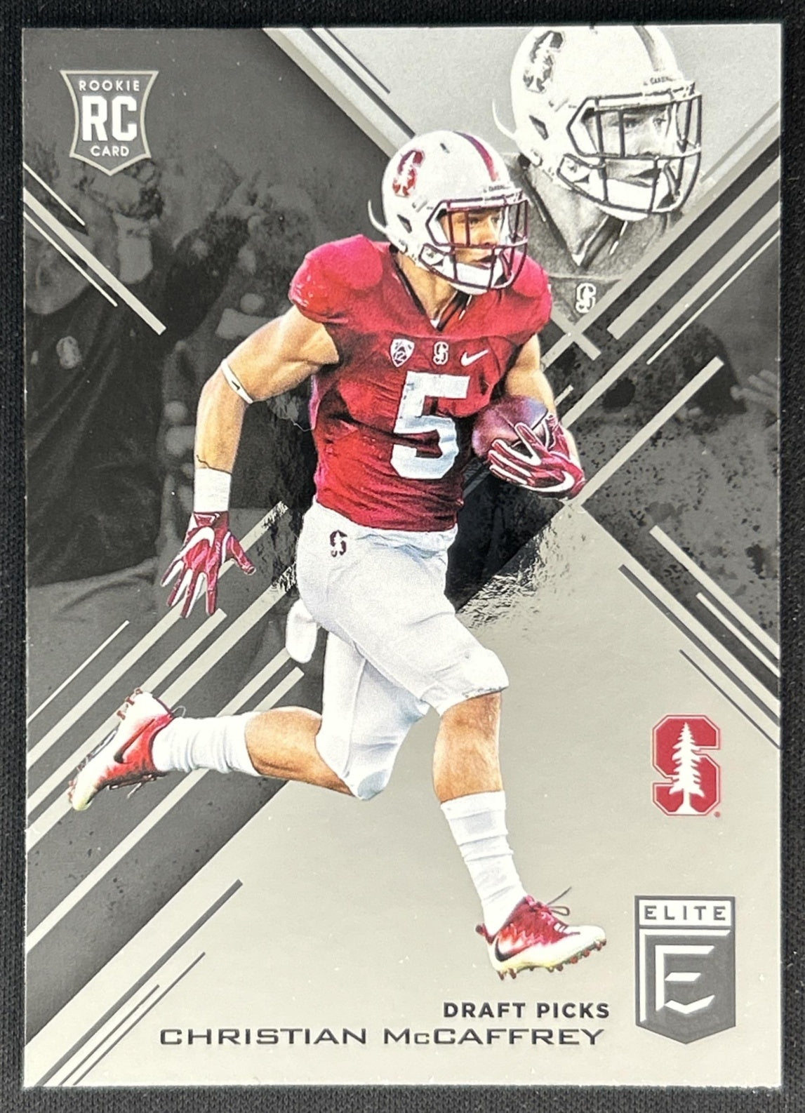 Christian McCaffrey 2017 Panini Elite Draft Picks front