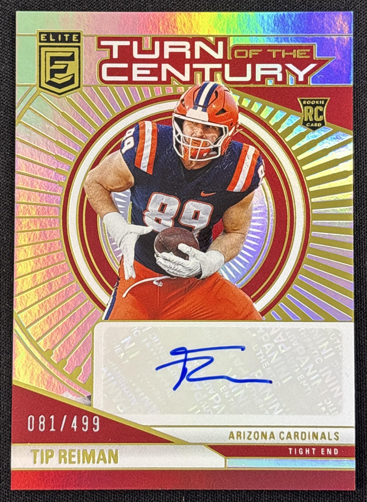 Tip Reiman 2024 Panini Donruss Elite Turn of the Century Auto /499 Cardinals