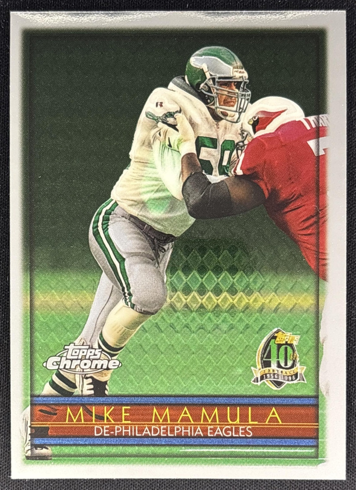 Mike Mamula 1996 Topps Chrome Eagles Sports Trading Cards