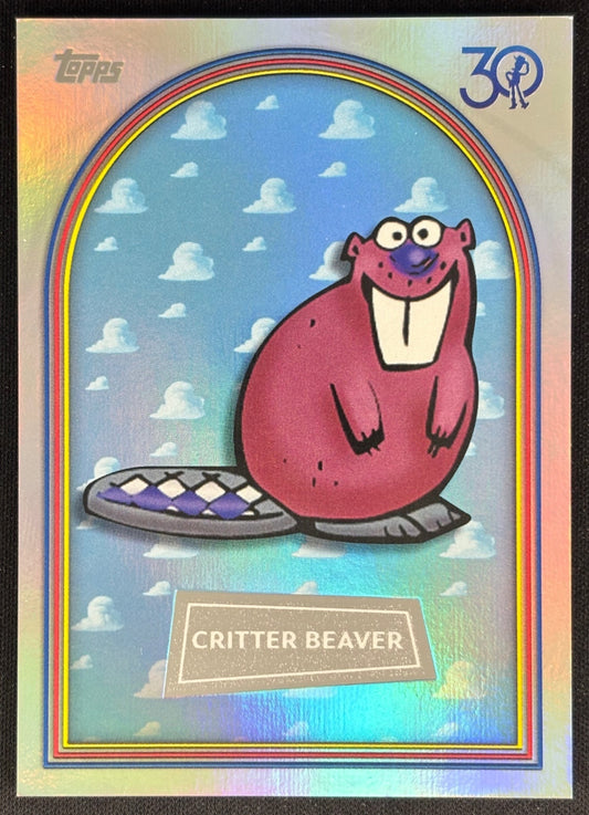 Critter Beaver 2025 Topps Pixar Crystal 30 Years of Toy Story 2 Non-Sports Trading Cards