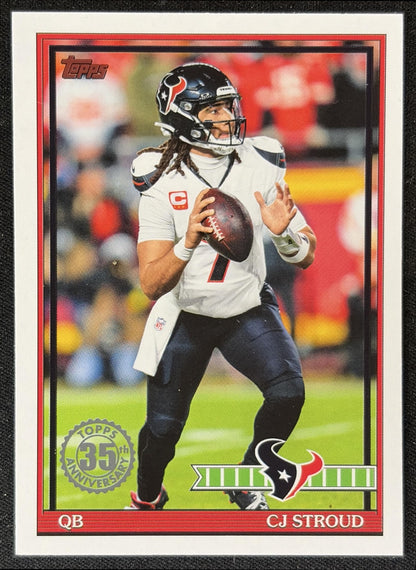 CJ Stroud 2026 Topps 1991 Texans front
