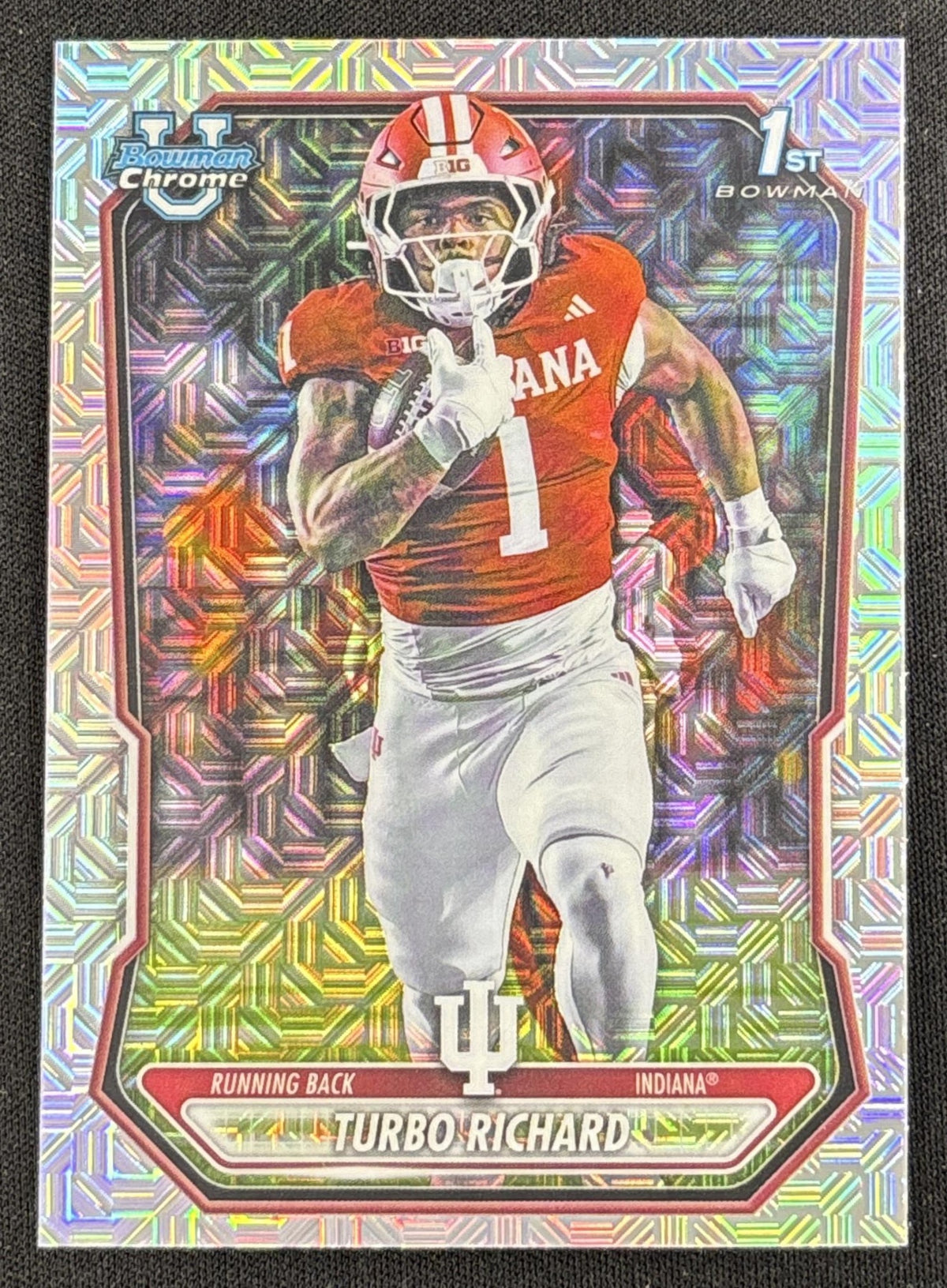 Turbo Richard 2026 Bowman Chrome Prospects Mojo Refractor Hoosiers