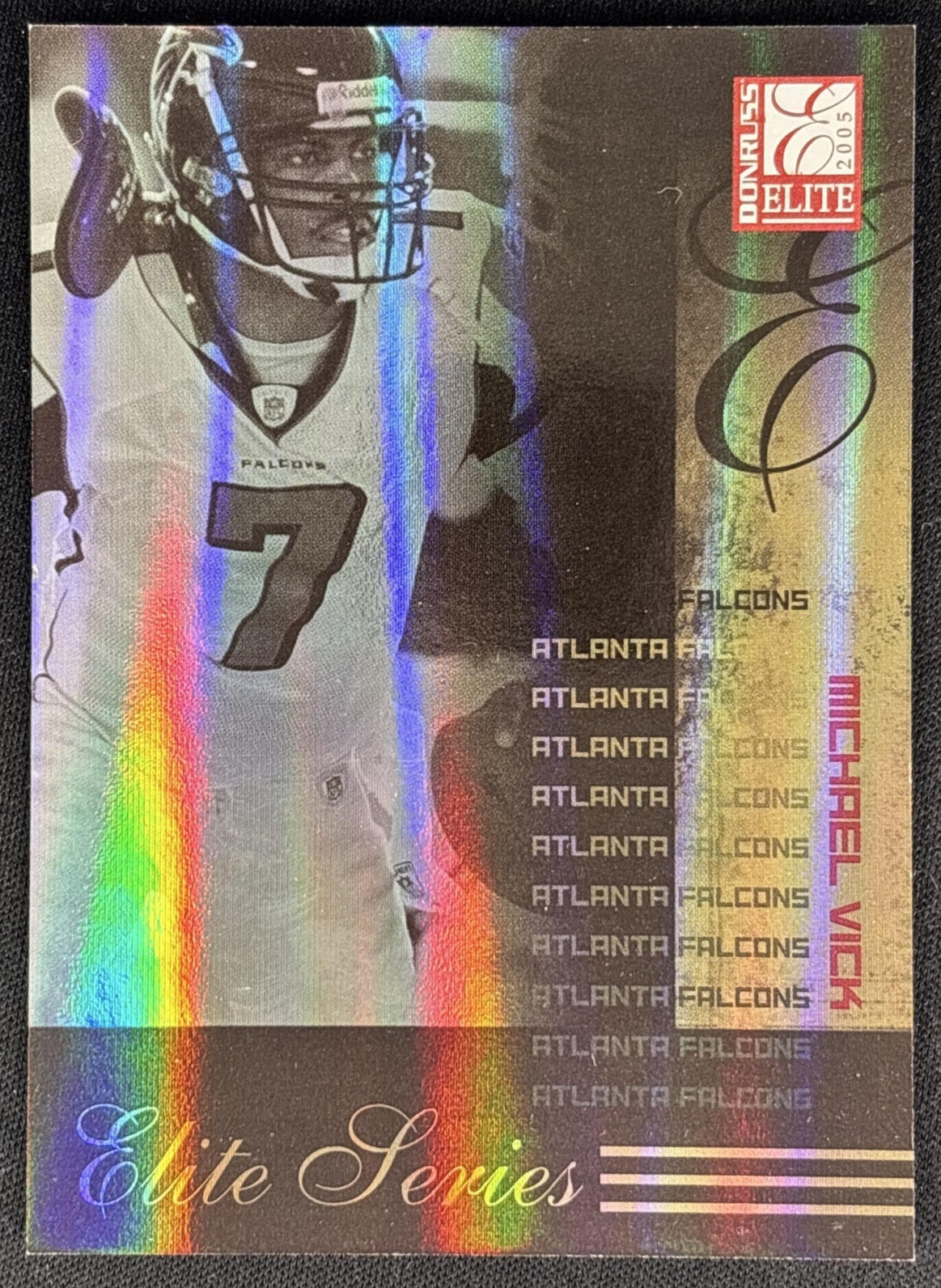 Michael Vick 2005 Donruss Elite Series /1000 Falcons front