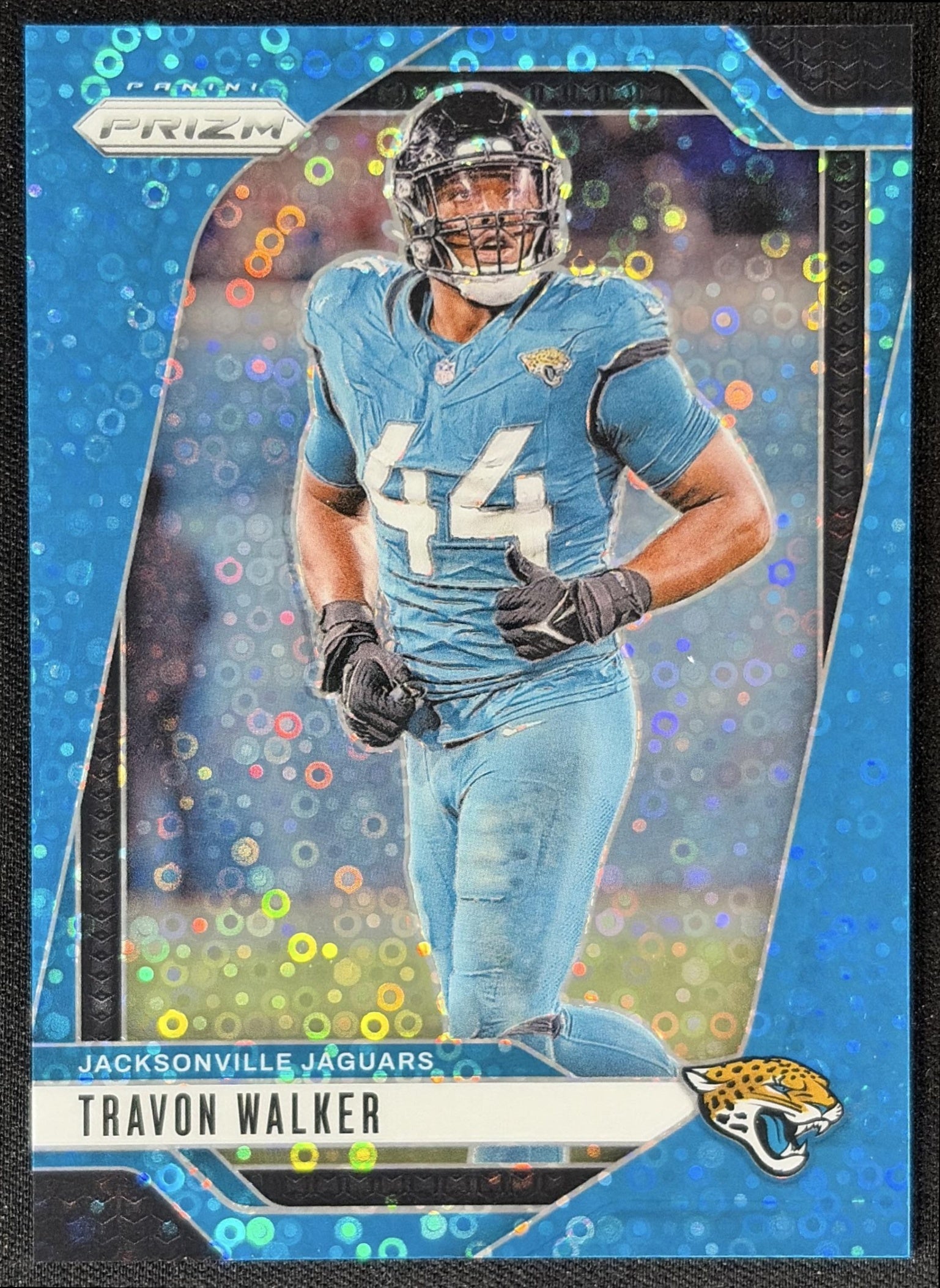 Travon Walker 2024 Panini Prizm No Huddle Blue /99 Jaguars