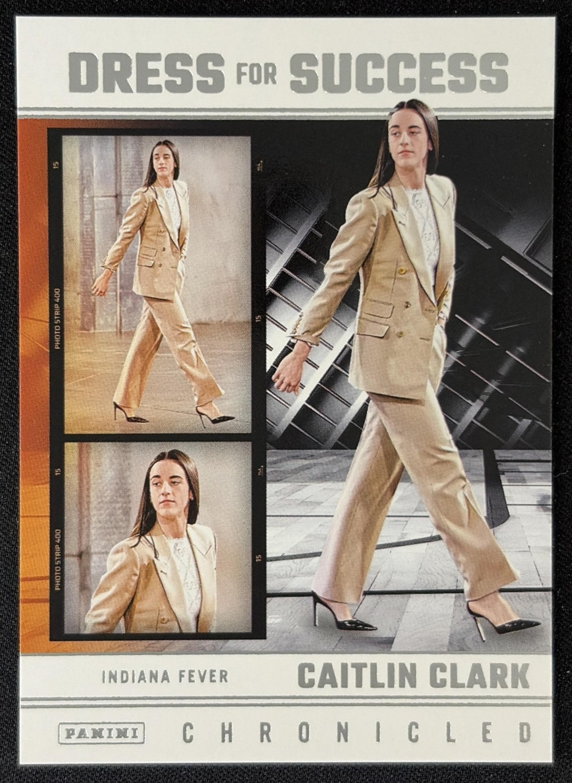 Caitlin Clark 2025 Panini Chronicled Dress For Success Fever 67 Sports Trading Card