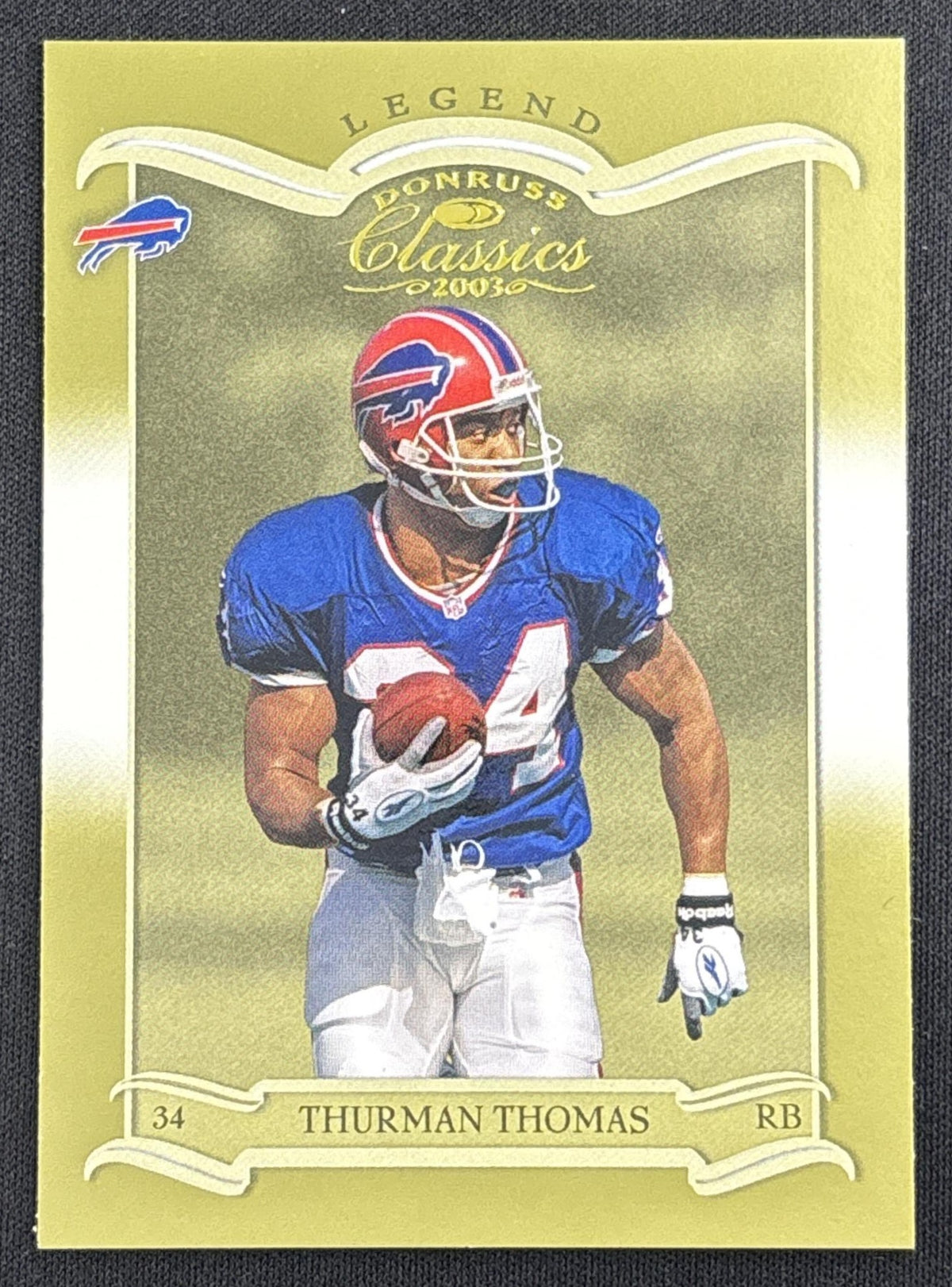 Thurman Thomas 2003 Donruss Classics /1000 Bills