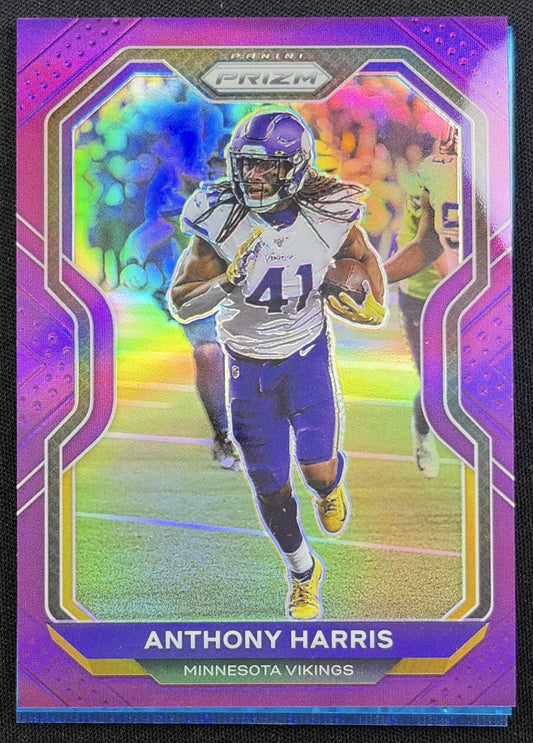 Anthony Harris 2020 Panini Prizm Purple /125 Vikings