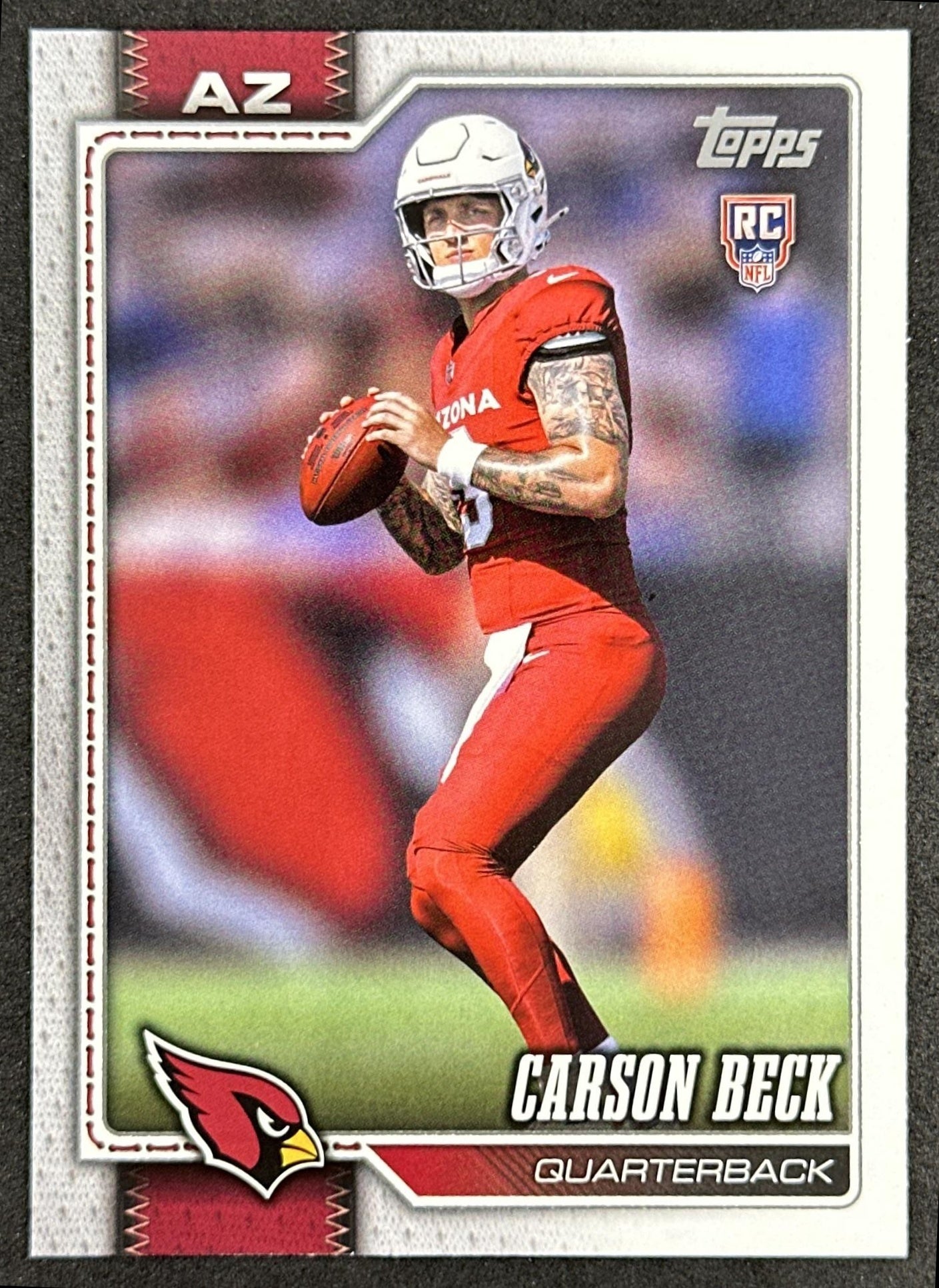 Carson Beck 2026 Topps Flagship Rookie Cardinals Sports Trading Card