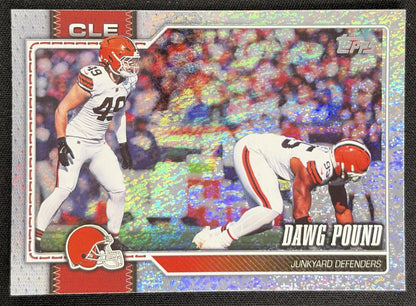 Dawg Pound 2026 Topps Rainbow Foil Browns