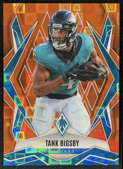 Tank Bigsby 2025 Panini Phoenix Orange Pandora Prizm /189 Jaguars