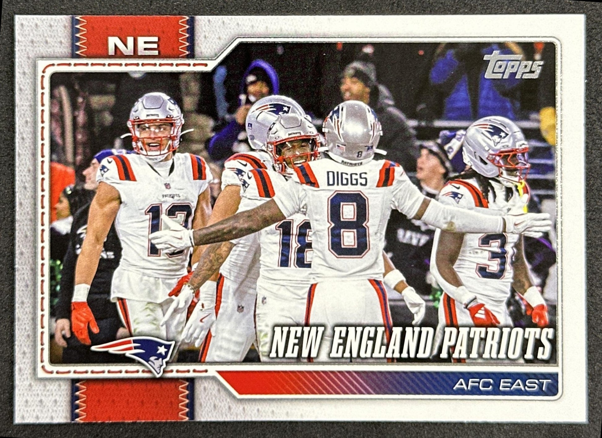 New England Patriots 2026 Topps Flagship Patriots Sports Trading Cards