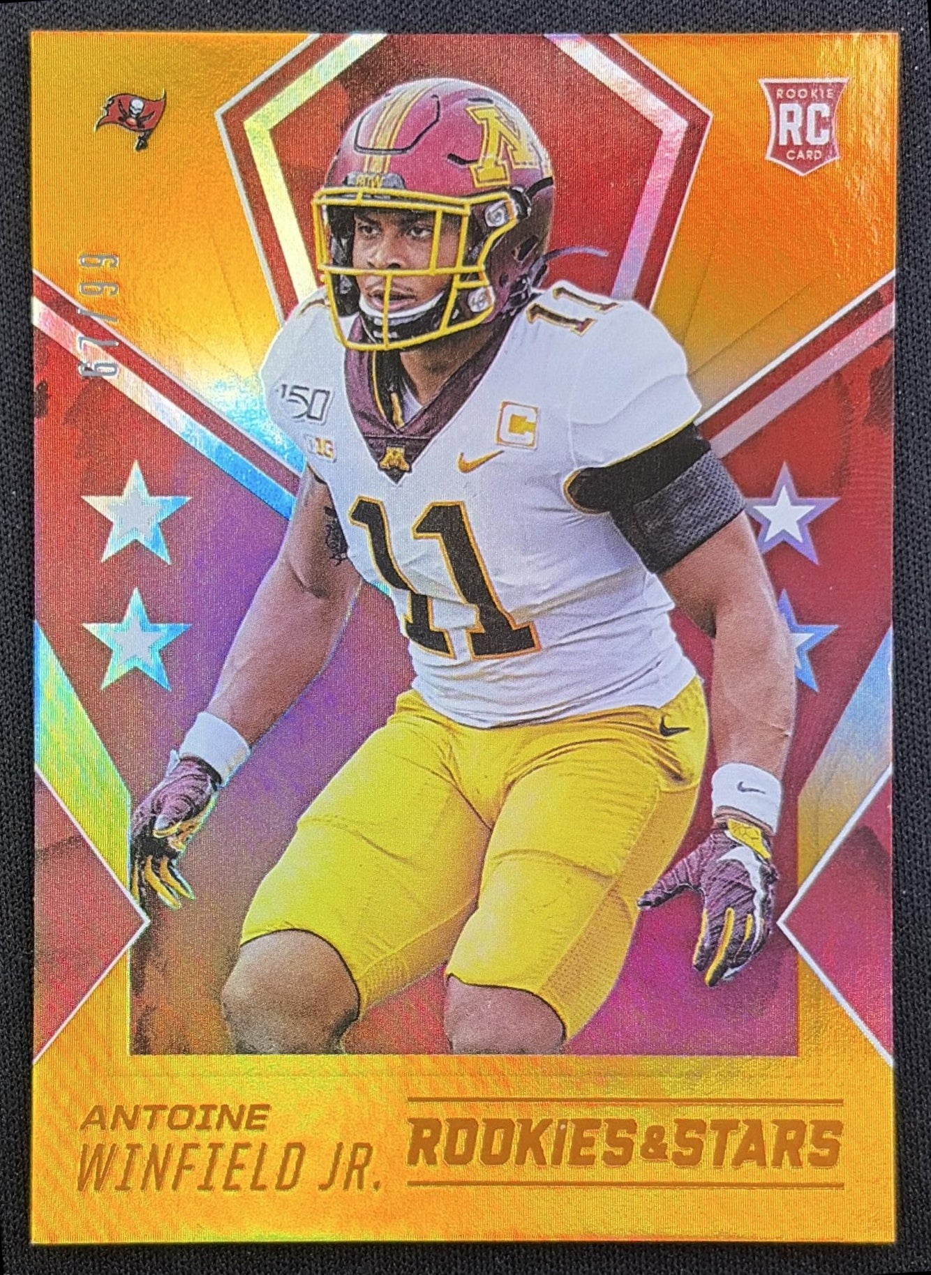 Antoine Winfield Jr. 2020 Panini Rookies & Stars Orange /99 Buccaneers